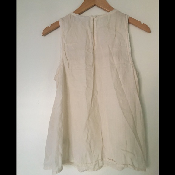 Vintage style cream tank - Picture 5 of 5